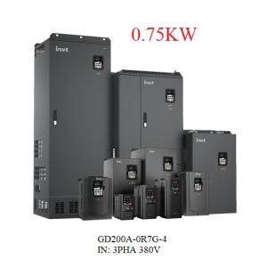 BIẾN TẦN INVT GD200A-0R7G-4  0.7KW 3P 380V