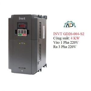 BIẾN TẦN INVT GD20-004G-S2 4KW 3P 220V